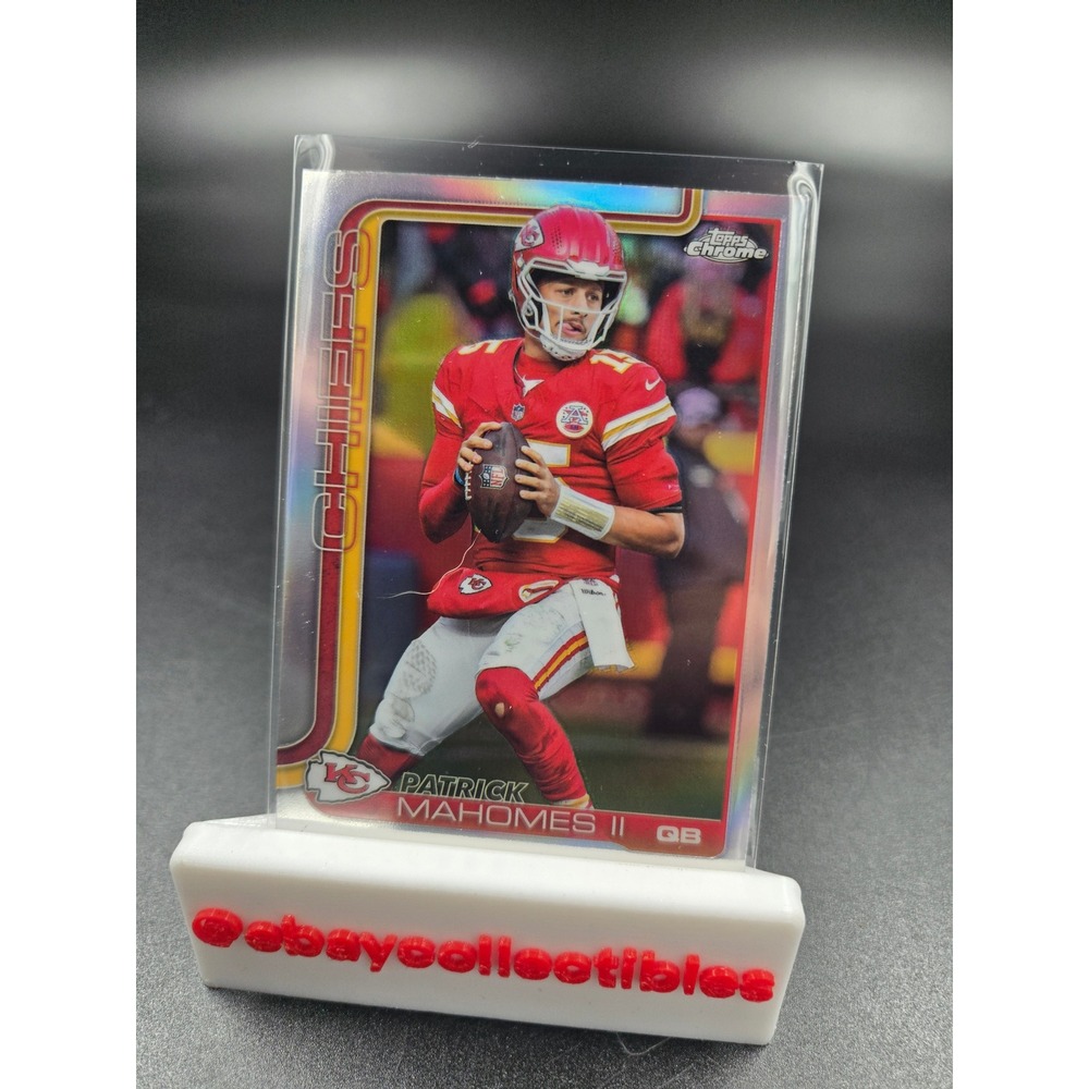 2024 Topps Chrome Patrick Mahomes II Refractor #148 Kansas City Chiefs QB NFL